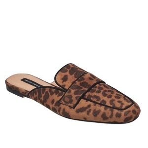 FRENCH CONNECTION Women's Danielle
Mules Leopard Print